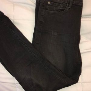 black denim jeans american eagle